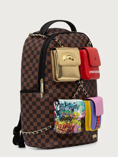 Sprayground rucsac maro