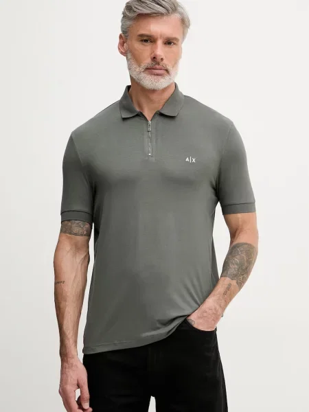 Armani Exchange póló férfi zöld