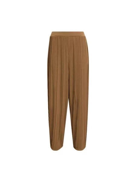 Spodnie Max Mara brązowe