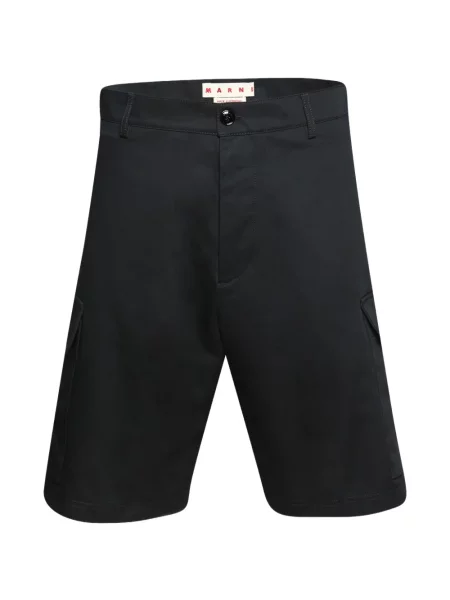 Pantaloni scurți cargo Marni negru