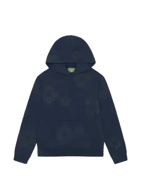 Hanorac cu glugă Denim Tears albastru