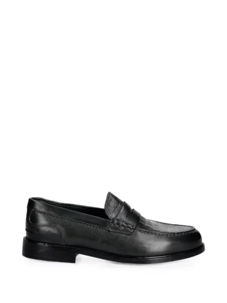 Pantofi loafer Clarks Originals din piele verde