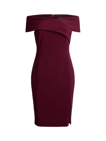 Lauren Ralph Lauren Rochie de cocktail roşu închis