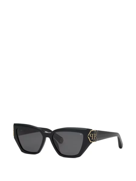 Sunčane naočale Philipp Plein Eyewear s autogramom crna