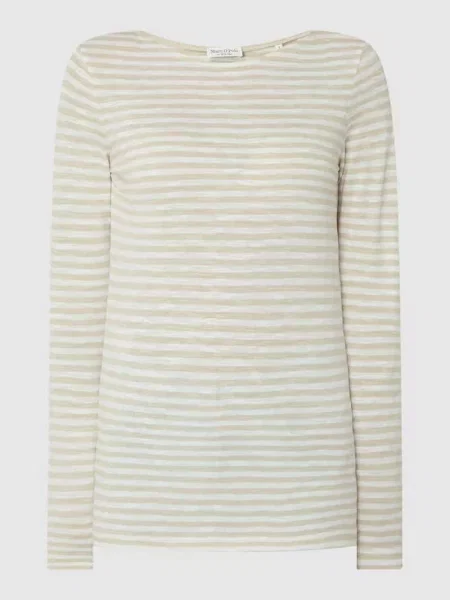 Sweter Marc O'polo z długim rękawem biały