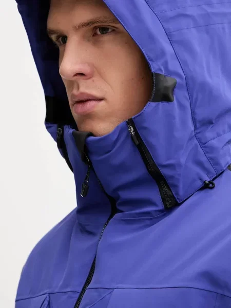 Горнолыжная куртка Ea7 Emporio Armani фиолетовая