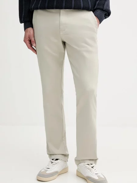 Hlače BOSS Orange bež