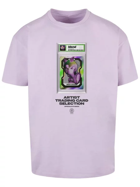 MT Upscale Tricou Blend deschis / verde deschis / mov deschis / negru gri