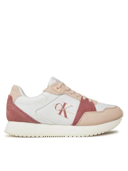 Sneakersy Calvin Klein Jeans białe