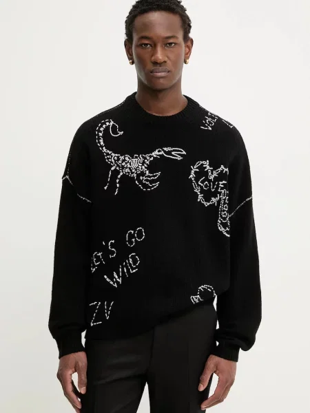 ZADIG&VOLTAIRE pulover de lână negru