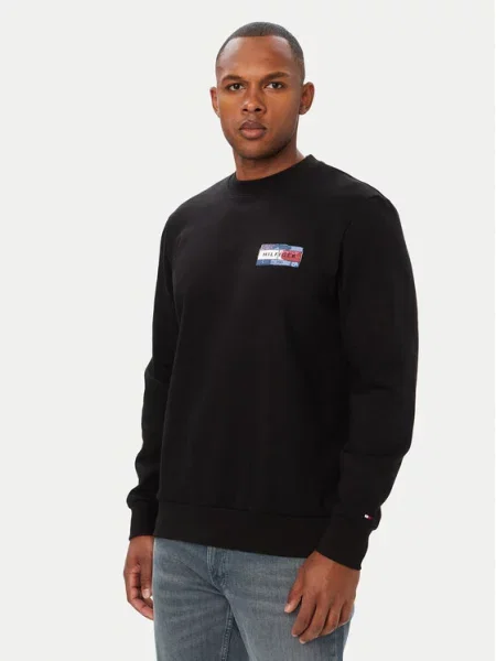 Tommy Hilfiger Pulóver fekete