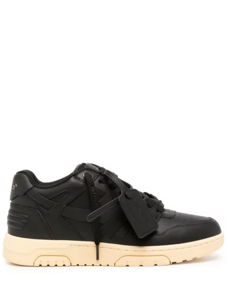 Sneakerși Off-white din piele business