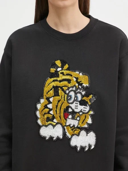 Кофта Kenzo x Verdy з аплікацією чорний