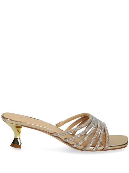 Sandale Michael Michael Kors slingback auriu