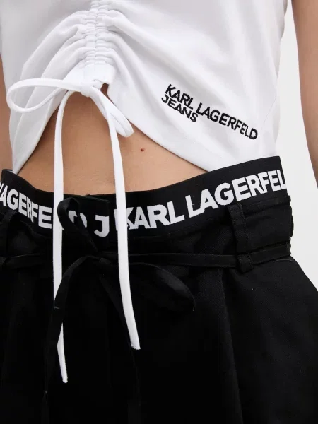 Karl Lagerfeld Jeans кроп-топ