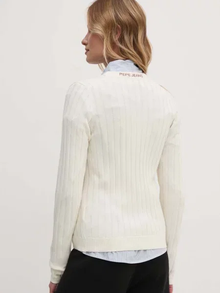 Джемпер Pepe Jeans IZABEL CARDIGAN легкий бежевий