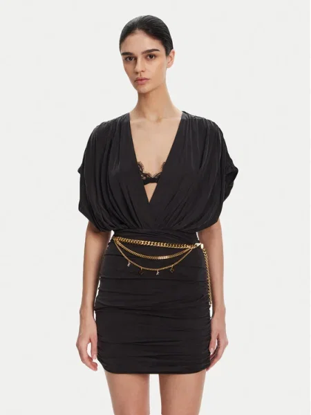 Elisabetta Franchi Rochie cocktail negru
