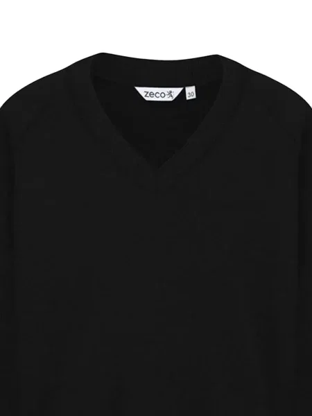 Sweter dziecięcy Zeco Schoolwear czarny