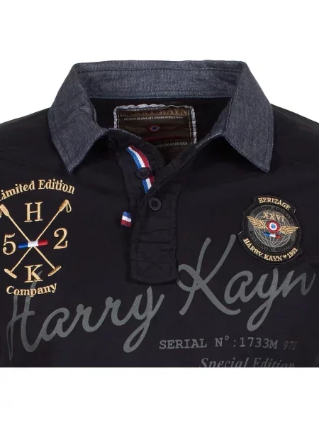 Polo majica Harry Kayn crna