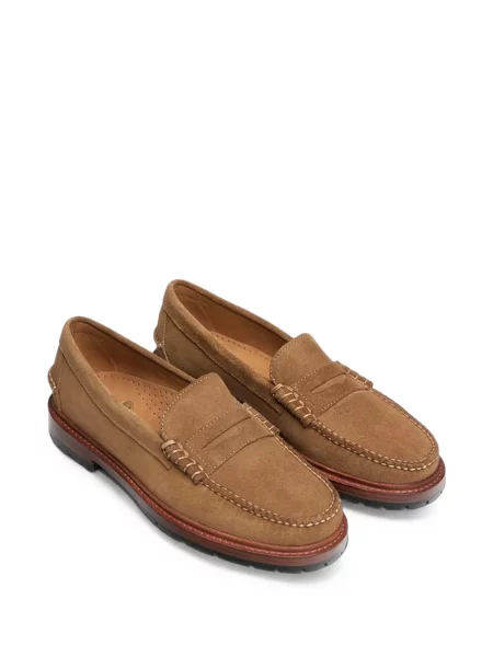 Szarvasbőr loafer Sebago barna