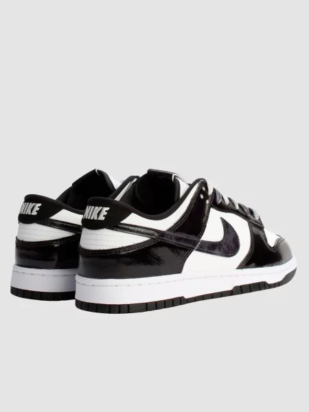 Кожаные кроссовки Nike Dunk белые