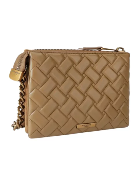 Torebka crossbody Kurt Geiger brązowa