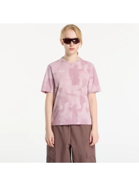 Tricou FTSHP x adidas Terrex DAYBREAKER Camo T-shirt Pink Camo M roz