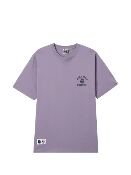 Tricou Fingercroxx cu imagine violet