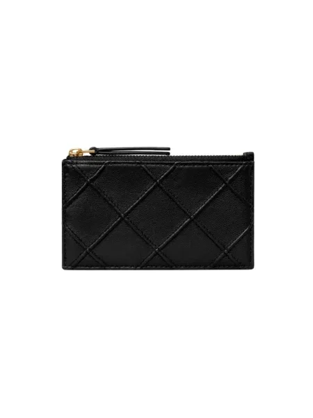 Portfel Tory Burch skórzany czarny