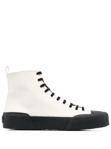 Sneakerși Jil Sander alb