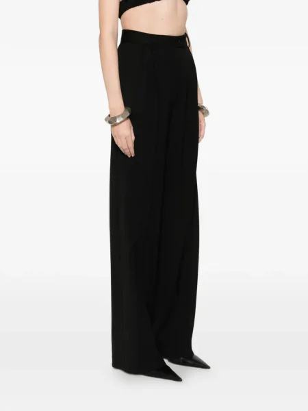 Pantaloni Medeea de lână negru