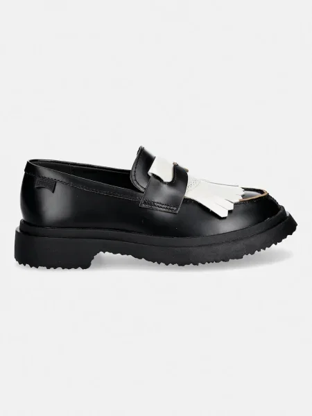 Camper mocasini de piele TWS negru