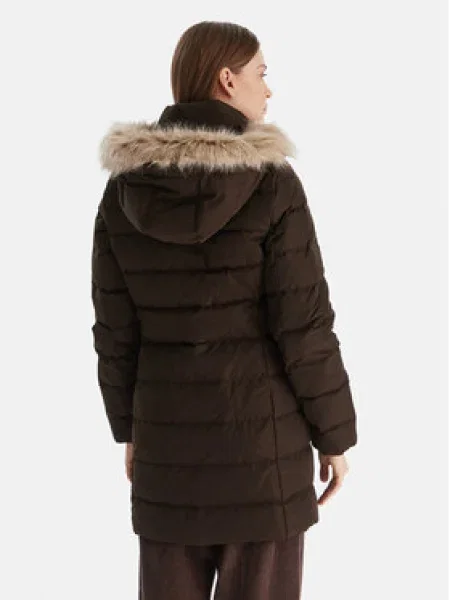 Kabát Tommy Hilfiger barna