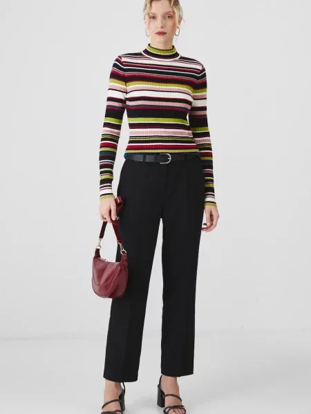 Штани Medicine фасон chinos середня посадка чорний