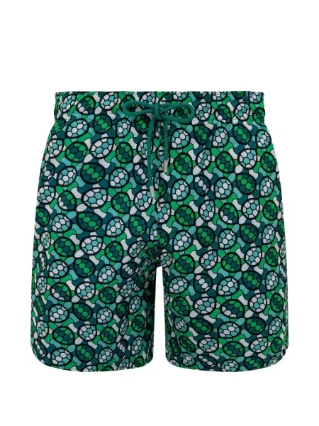 Slip de baie Mary Katrantzou cu imagine verde
