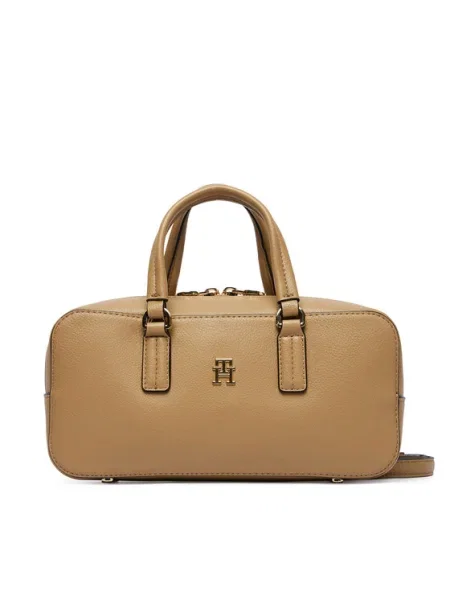 Geanta crossbody Tommy Hilfiger maro