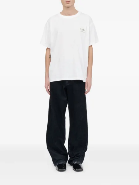 Tricou Mm6 Maison Margiela alb