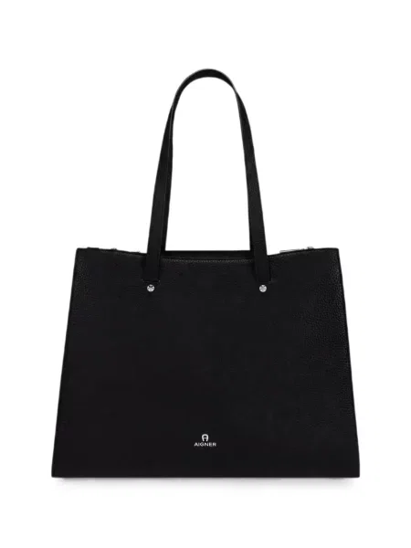 Geantă shopper Aigner cu imagine negru