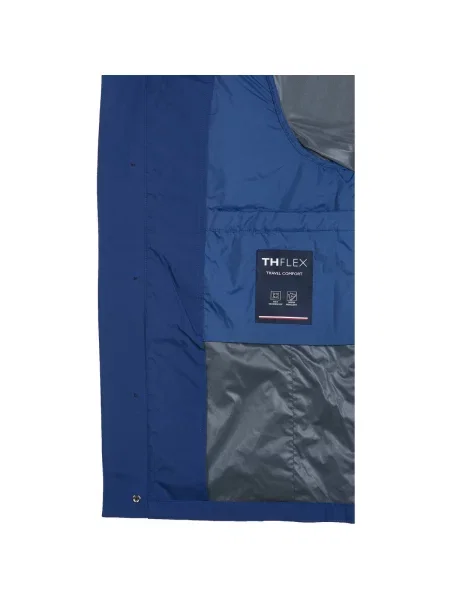 Geacă Tommy Hilfiger albastru