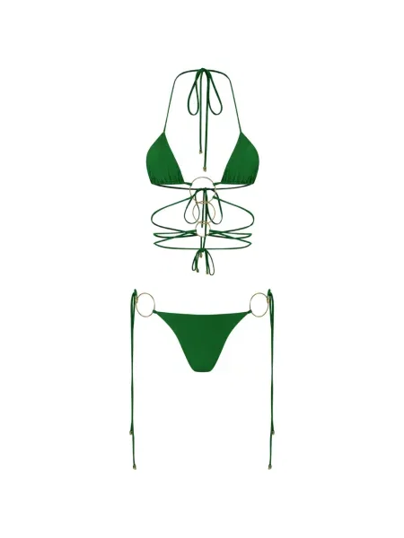 Bikini Amir Slama cu legături verde
