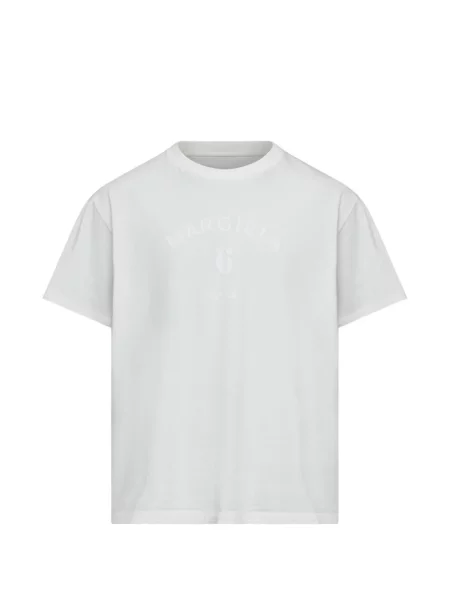 Tricou Mm6 Maison Margiela cu imagine alb