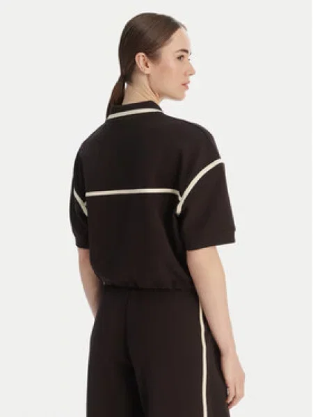 Guess Polo majica Oversize rjava