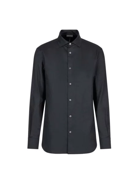 Koszula Emporio Armani niebieska
