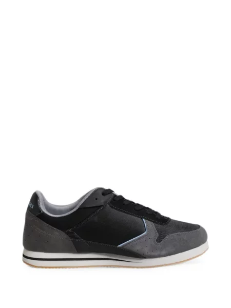 Sneakerși Trussardi cu șireturi din dantelă negru