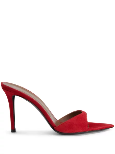 Papuci tip mules Giuseppe Zanotti roșu