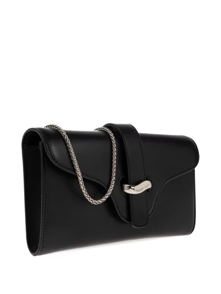Презрамки чанта с верига Emporio Armani черно