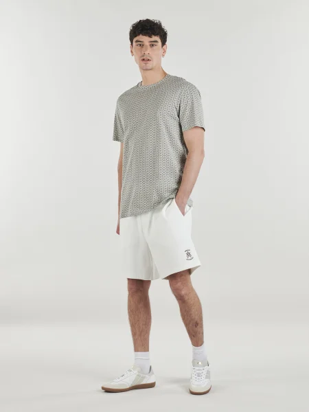 Armani Exchange tricou din bej