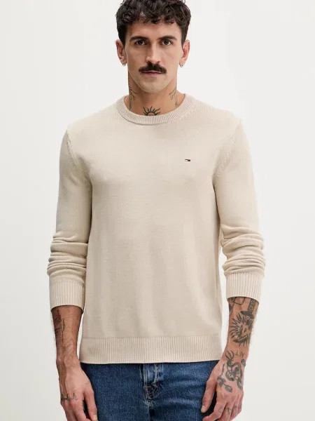 Дънки Tommy Hilfiger Jeans бежово