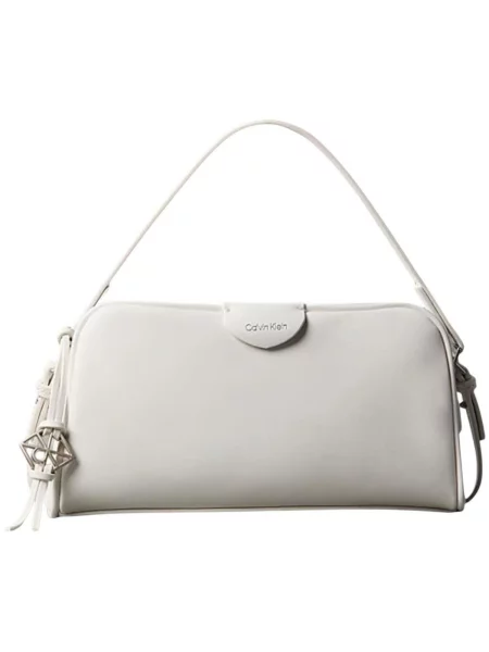 Calvin Klein geantă crossbody pentru femei alb