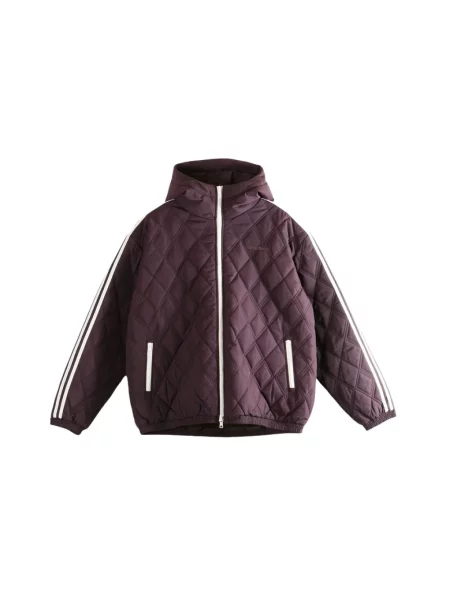 Kurtka Adidas pikowana fioletowa